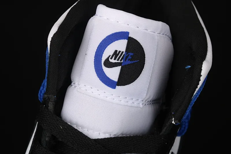 All categories Air Jordan Jordan series basketball shoes Air Jordan 1 Mid Air Jordan 1 Mid SE "Game Royal" AJ1 Joe 1 China White and Blue Deconstruction CV0152-401